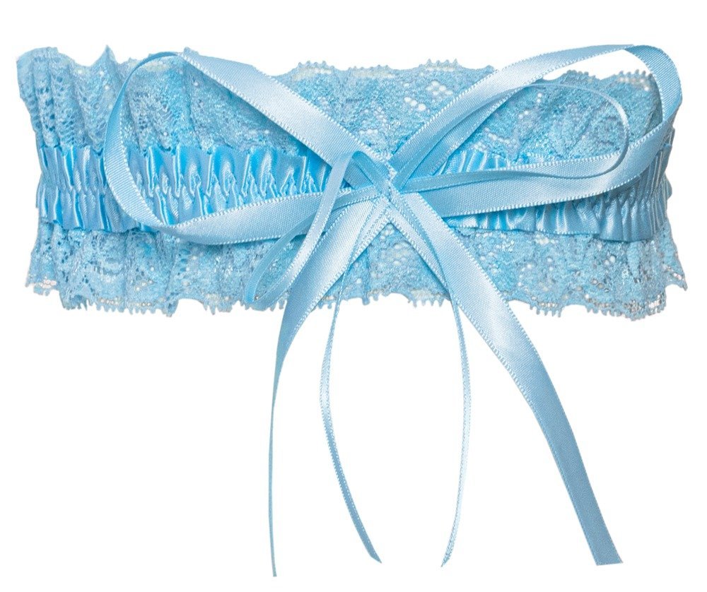 Strumpfband blau