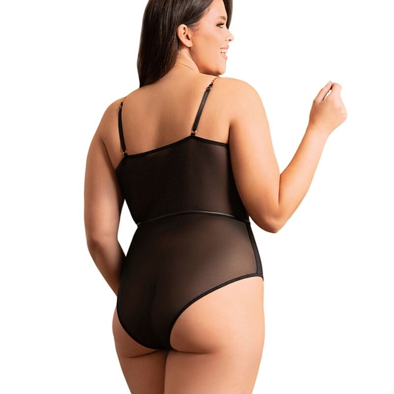 SUBBLIME - SCHWARZER BODY MIT KETTEN-HOSENTRGERN