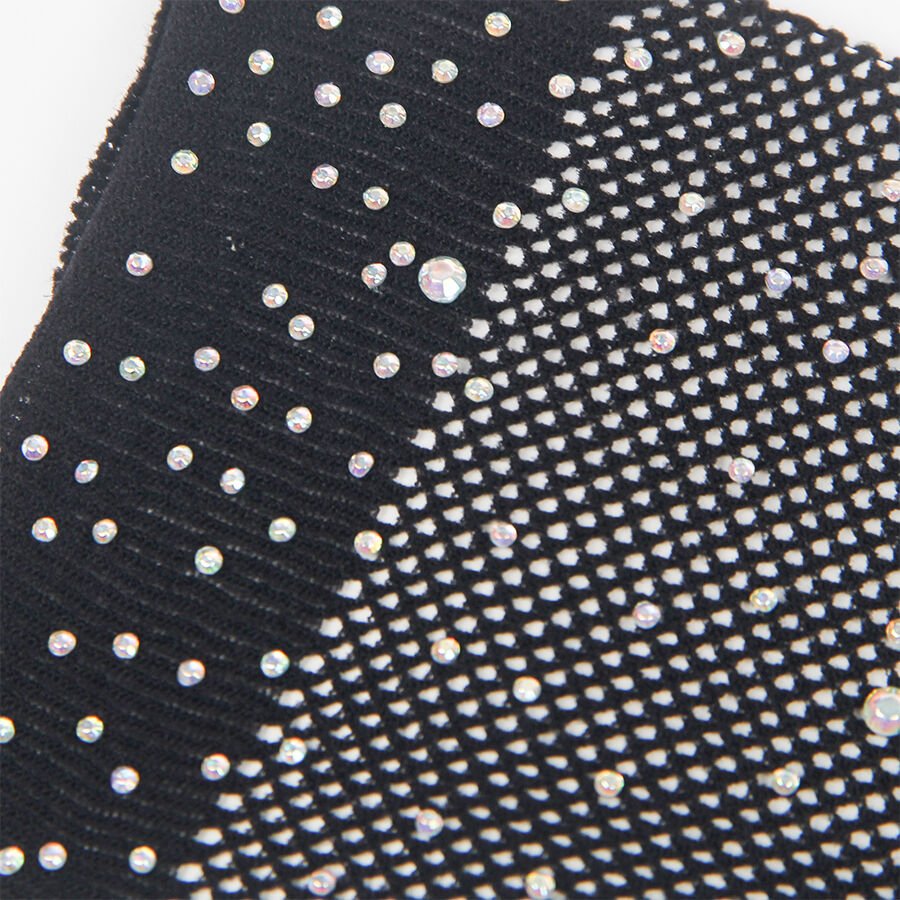 SUBBLIME - 957469SHINE TRANSPARENTE HANDSCHUHE SCHWARZ S/M