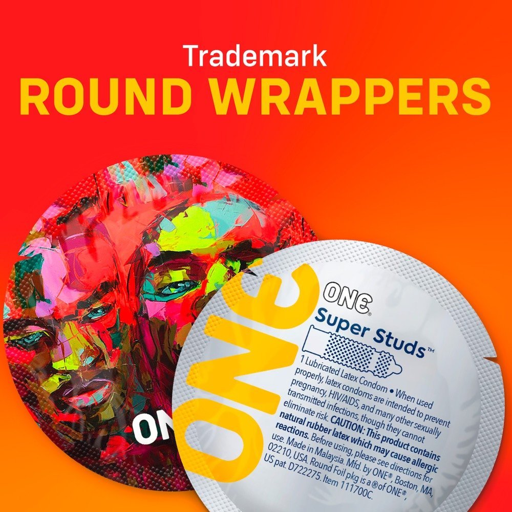 ONE Super Studs 12er, transparent