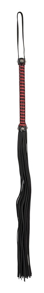 Leder Peitsche, schwarz