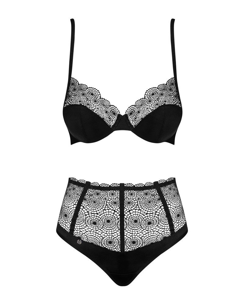 Set Sharlotte, schwarz