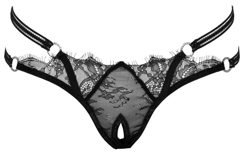 Riostring ouvert, schwarz