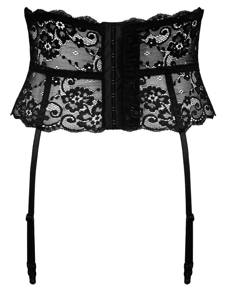 Straps Spitze, schwarz