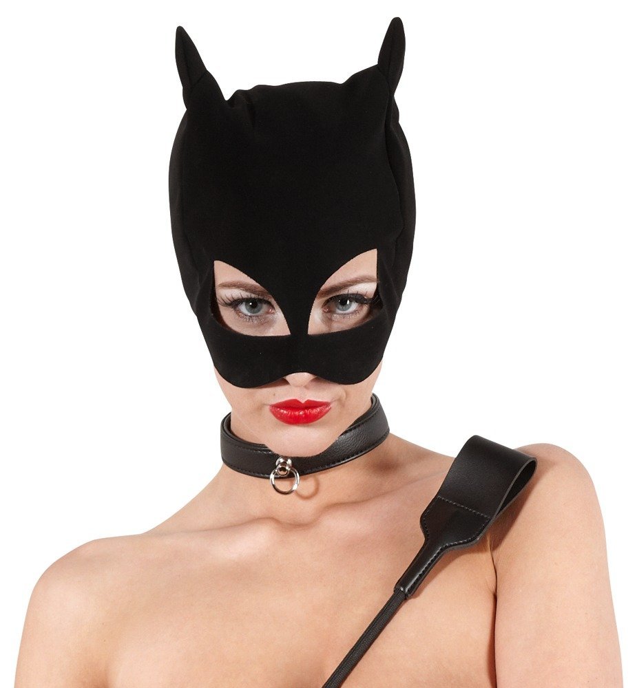 Kopfmaske schwarz