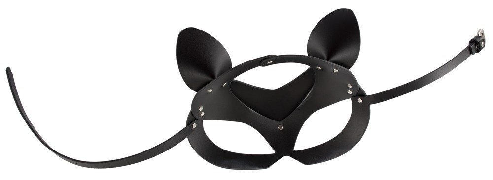 Bad Kitty Catmask Strass, schwarz