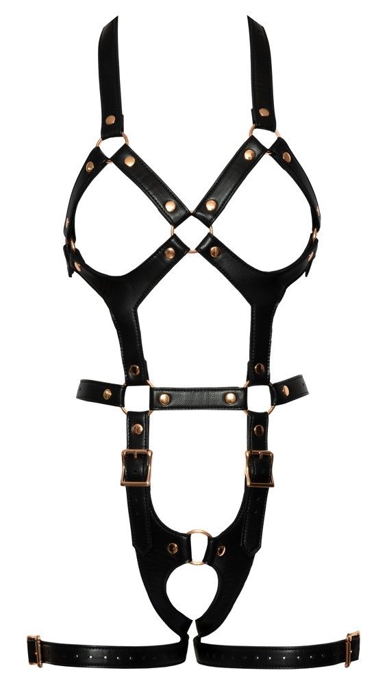 Bad Kitty Harness, schwarz