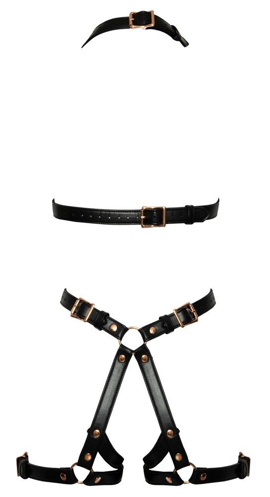 Bad Kitty Harness, schwarz