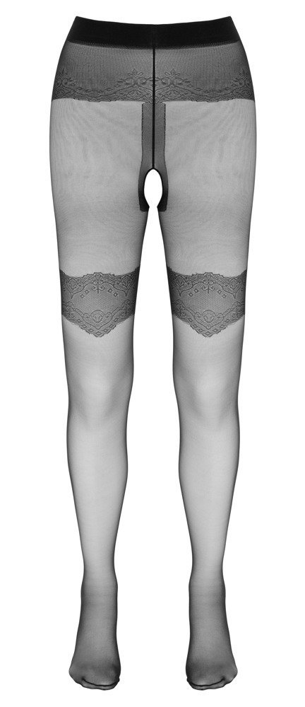 Strumpfhose ouvert, schwarz