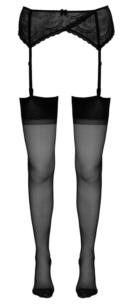 Nahtstrümpfe schwarz