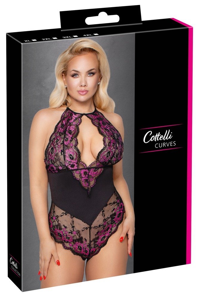 Body Spitze, schwarz