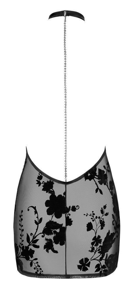 Noir Kleid Kette, schwarz