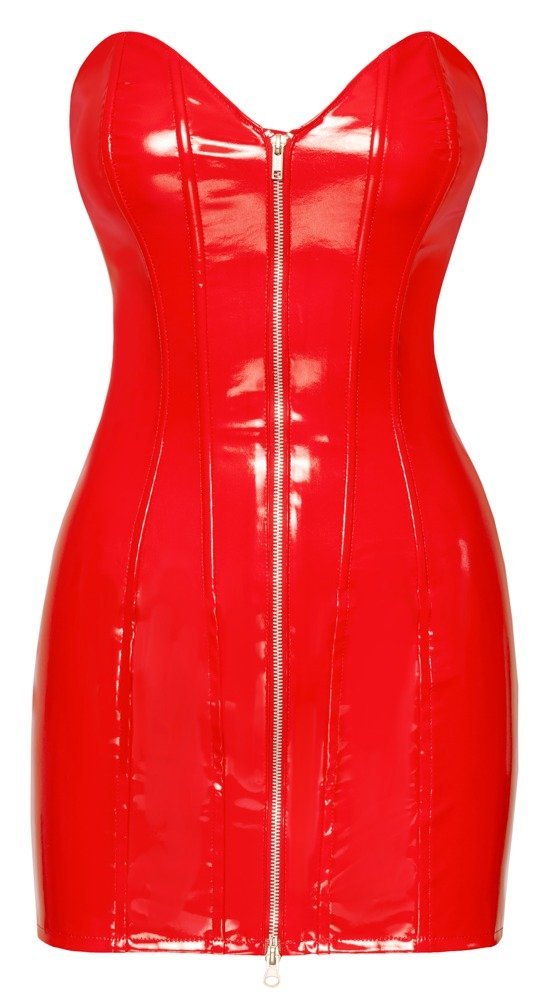 Kleid aus Lack