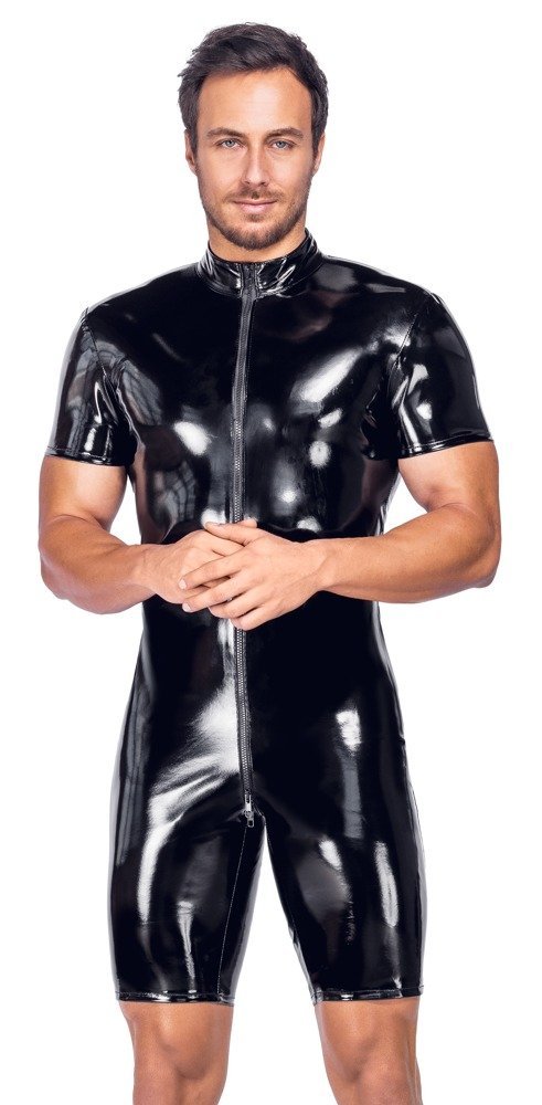 Kurzoverall aus Lack