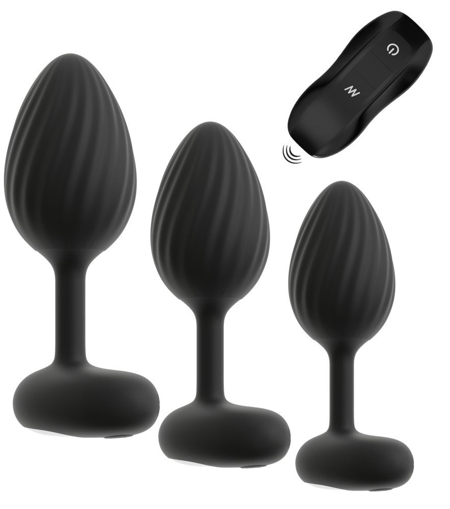 ANOS Vibrating Butt Plug Train