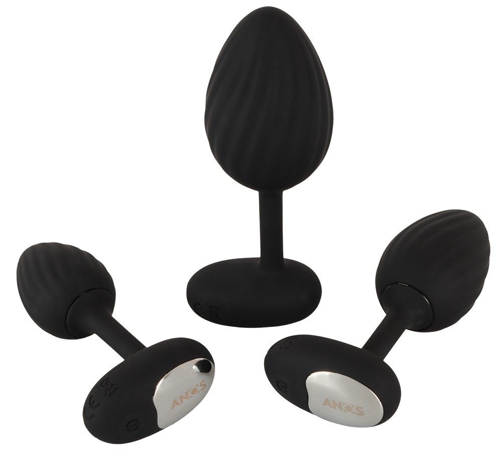 ANOS Vibrating Butt Plug Train
